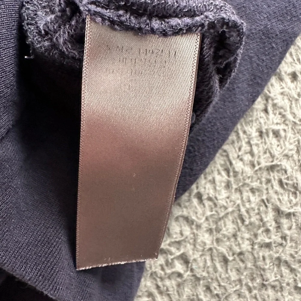 Zadig & Voltaire Skull Studded Sweatshirt Womens S Navy Crewneck Pullover Cotton - Picture 7 of 8